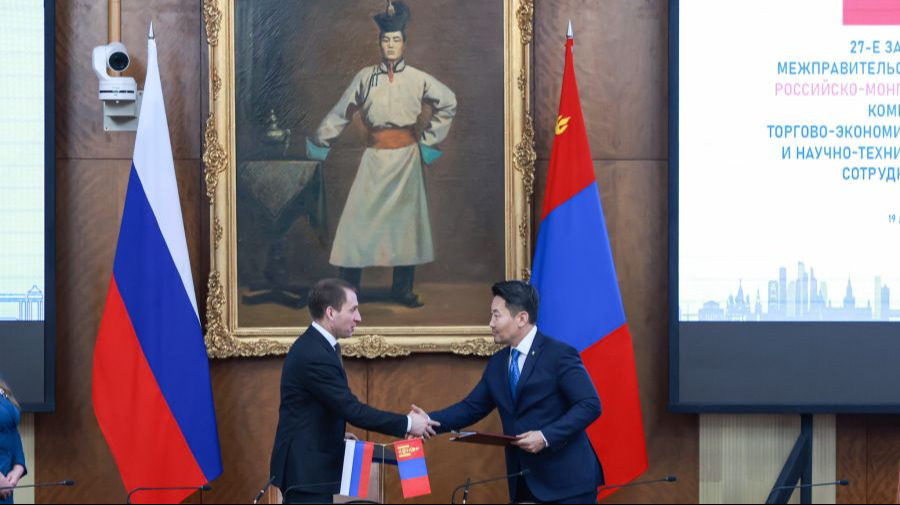 Орос, Монгол Засгийн газар хоорондын протоколд гарын үсэг зурлаа